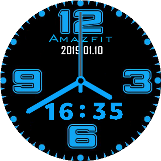 华米跃我Amazfit Pace, Stratos手表表盘
