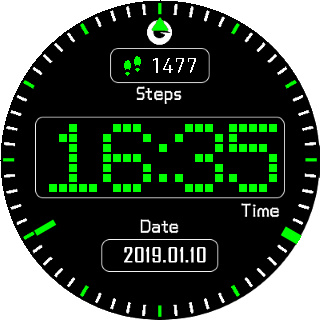 华米跃我Amazfit Pace, Stratos手表表盘