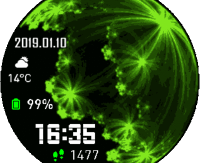 华米跃我Amazfit Pace, Stratos手表表盘