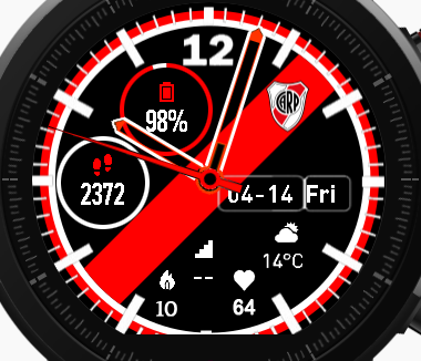 华米跃我Amazfit Pace, Stratos手表表盘