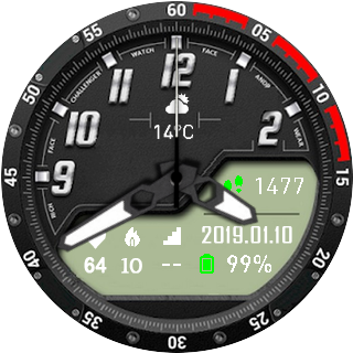 华米跃我Amazfit Pace, Stratos手表表盘