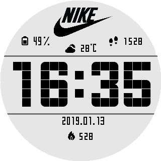 华米跃我Amazfit Pace, Stratos手表表盘