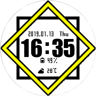 华米跃我Amazfit Pace, Stratos手表表盘