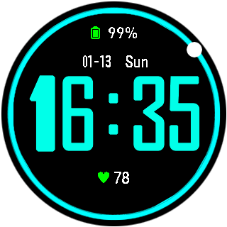 华米跃我Amazfit Pace, Stratos手表表盘
