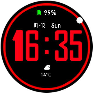 华米跃我Amazfit Pace, Stratos手表表盘