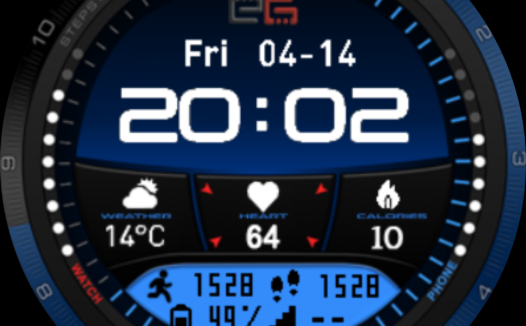 华米跃我Amazfit Pace, Stratos手表表盘