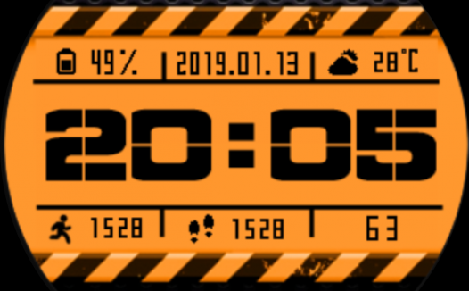 华米跃我Amazfit Pace, Stratos手表表盘