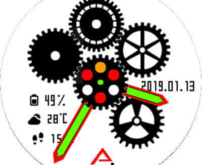 华米跃我Amazfit Pace, Stratos手表表盘