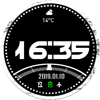 华米跃我Amazfit Pace, Stratos手表表盘