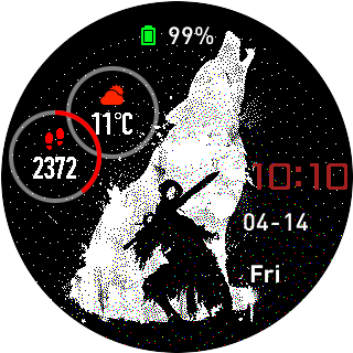 华米跃我Amazfit Pace, Stratos手表表盘