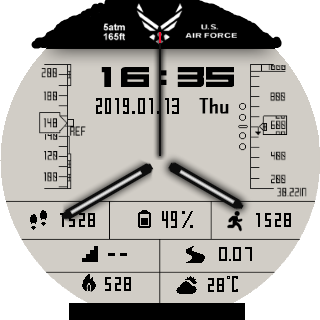 华米跃我Amazfit Pace, Stratos手表表盘