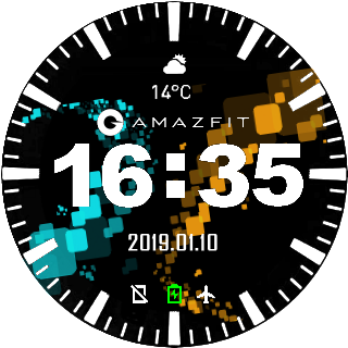 华米跃我Amazfit Pace, Stratos手表表盘