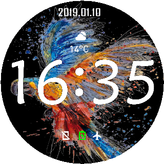 华米跃我Amazfit Pace, Stratos手表表盘