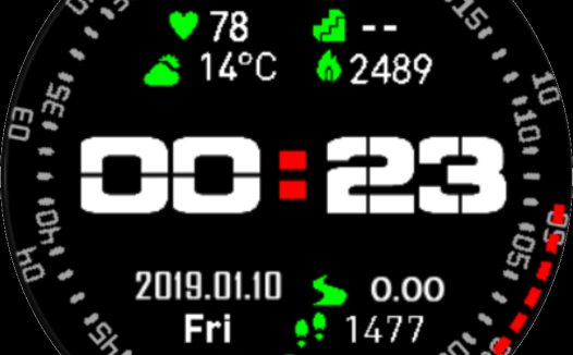 华米跃我Amazfit Pace, Stratos手表表盘