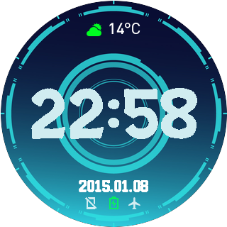 华米跃我Amazfit Pace, Stratos手表表盘