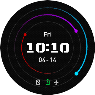 华米跃我Amazfit Pace, Stratos手表表盘