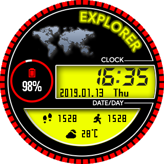 华米跃我Amazfit Pace, Stratos手表表盘