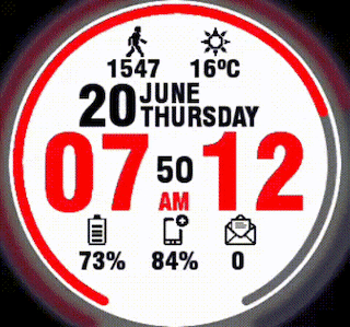 华米跃我Amazfit Pace, Stratos手表表盘