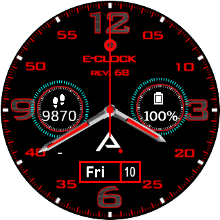 华米跃我Amazfit Pace, Stratos手表表盘