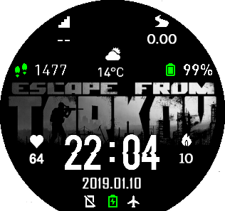 华米跃我Amazfit Pace, Stratos手表表盘