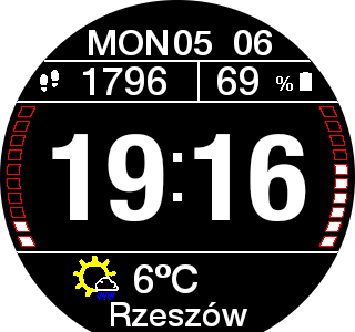 华米跃我Amazfit Pace, Stratos手表表盘