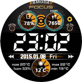 华米跃我Amazfit Pace, Stratos手表表盘