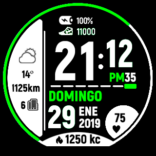华米跃我Amazfit Pace, Stratos手表表盘
