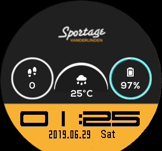 华米跃我Amazfit Pace, Stratos手表表盘
