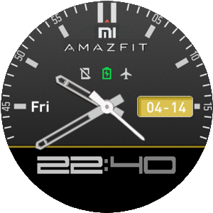 华米跃我Amazfit Pace, Stratos手表表盘