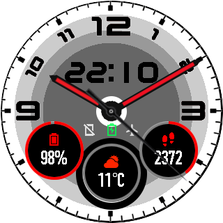 华米跃我Amazfit Pace, Stratos手表表盘