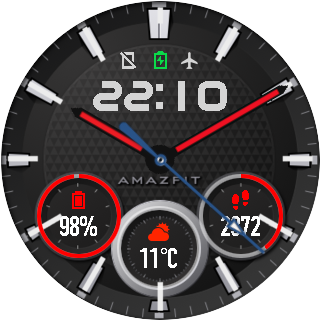 华米跃我Amazfit Pace, Stratos手表表盘