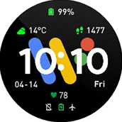 华米跃我Amazfit Pace, Stratos手表表盘
