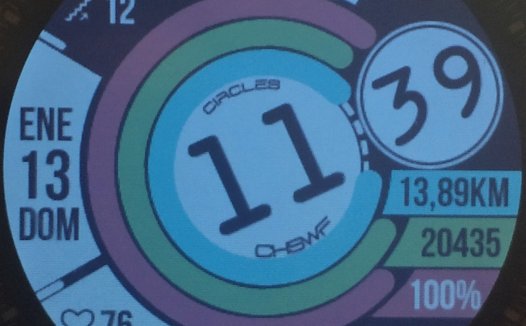 华米跃我Amazfit Pace, Stratos手表表盘