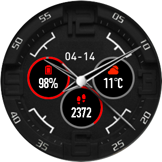 华米跃我Amazfit Pace, Stratos手表表盘