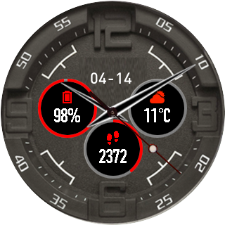 华米跃我Amazfit Pace, Stratos手表表盘