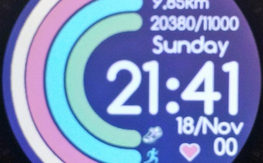 华米跃我Amazfit Pace, Stratos手表表盘