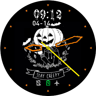 华米跃我Amazfit Pace, Stratos手表表盘