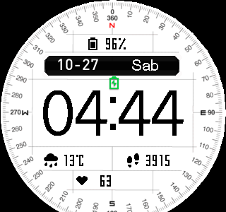 华米跃我Amazfit Pace, Stratos手表表盘