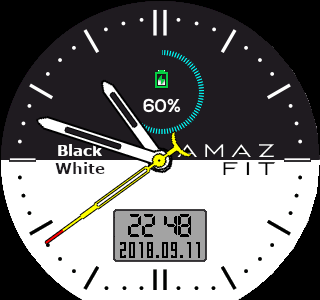 华米跃我Amazfit Pace, Stratos手表表盘