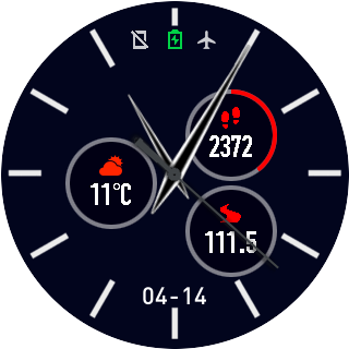 华米跃我Amazfit Pace, Stratos手表表盘