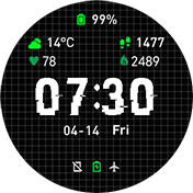 华米跃我Amazfit Pace, Stratos手表表盘