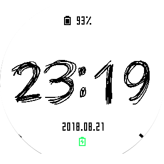 华米跃我Amazfit Pace, Stratos手表表盘
