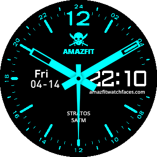 华米跃我Amazfit Pace, Stratos手表表盘