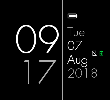 华米跃我Amazfit Pace, Stratos手表表盘