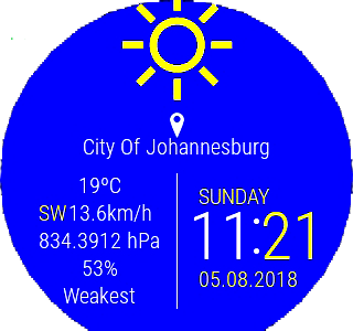 华米跃我Amazfit Pace, Stratos手表表盘