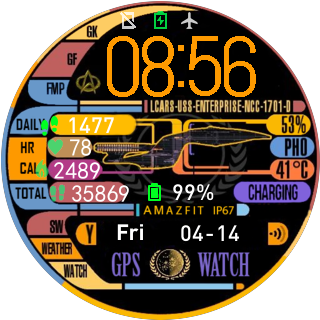 华米跃我Amazfit Pace, Stratos手表表盘