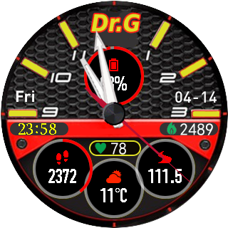 华米跃我Amazfit Pace, Stratos手表表盘