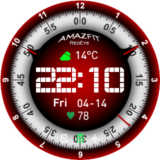 华米跃我Amazfit Pace, Stratos手表表盘
