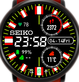 华米跃我Amazfit Pace, Stratos手表表盘