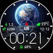 华米跃我Amazfit Pace, Stratos手表表盘